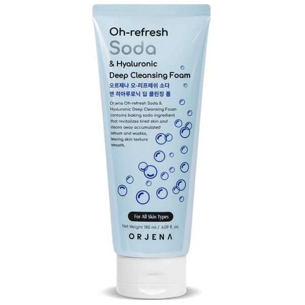 Orjena Oh-Refresh Soda & Hyaluronic Deep Cleansing Foam  Spuma Curatare 180 ml